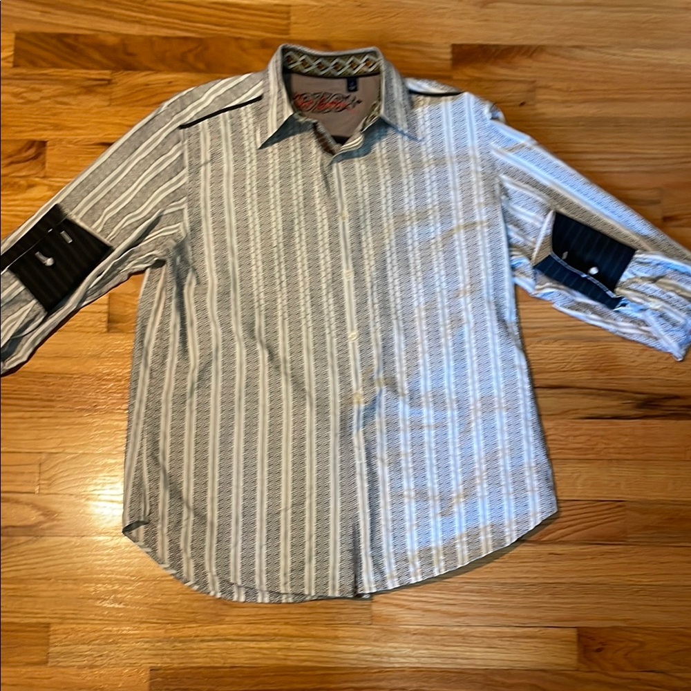 Robert Graham Striped Longsleeve Shirt